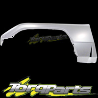 WHITE LOWER GUARD SUIT TOYOTA LANDCRUISER 75 78 79 SERIES FENDER PANEL QUARTER