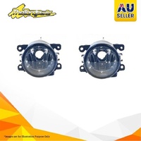 Pair Fog Lamp Right &amp; Left For Mitsubishi Outlander ZG Wagon 11/2006-10/2009