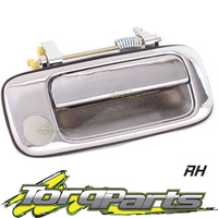 DOOR HANDLE OUTER CHROME RH SUIT TOYOTA LANDCRUISER 80 SERIES FRONT