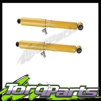 SHOCK ABSORBERS PAIR SUIT TOYOTA HIACE RZH LH1 89-05 LEAF END REAR GAS SHOCKS