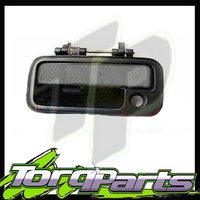 DOOR HANDLE OUTER BLACK LH SUIT HOLDEN RODEO TF 88-03 FRONT