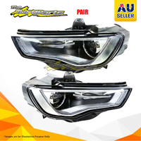 Pair New Head Lamp Left-Right With Xenon No Adaptive For AUDI S3 5DOOR WAUZZZ8V