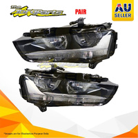 Pair Head Lamp Left-Right No Xenon For AUDI A4 B8 SED/WAG STD,ALLROAD WAUZZZ8K