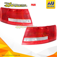 Pair New Tail Lamp Left-Right Hand No LED Suit For AUDI A6 10/04-10/08