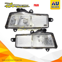 Pair New Fog Lamp Left-Right Hand Rectangle Type Suit For AUDI A6 10/08-08/11