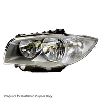 Head Lamp Left Hand No Xenon No Adaptive For BMW 1SERIES 10/04-01/07 E87 5DOOR