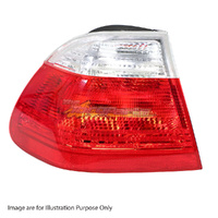 Tail Lamp Left Hand White Lens White Top TYC For BMW 3SERIES SEDAN E46 SEDAN
