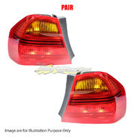 Pair Tail Lamp Left-Right Hand Sedan For BMW 3SERIES SEDAN 05/05-08/08 E90 SEDAN