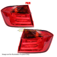 Pair Tail Lamp Left-Right Hand With LED Sedan For BMW 3SERIES SEDAN F30