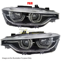 Pair Head Lamp Left-Right LED TYPE For BMW 3SERIES SEDAN F30 SED/WAG STD/SPORT