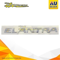 Genuine Badge/Logo Elantra On Boot Lid For Hyundai Elantra 10/13-11/15 SEDAN