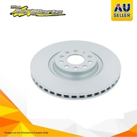 Pair EURO-LINE BRAKE DISC Front For Audi Skoda Volkswagen