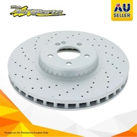 Pair EUROLINE BRAKE DISC Rotor For MERC W205 Front 360MM DRILLED