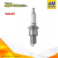6x Spark Plug For FORD FALCON XE 200ci 3.3L 200ci (1 Barrel)12v Petrol 6cyl 90kW