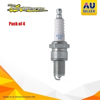 4x Spark Plug For ASIA MOTORS ROCSTA AM102 i 1.8L F804 SOHC 8v Petrol 4cyl 57kW