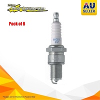 6x Spark Plug For CHEVROLET CAMARO 3.8L Petrol 106kW Coupe RWD [09/67 - 12/69]