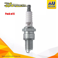 6x Spark Plug For FORD FALCON EF MPFI 4.0L X (MPFI) SOHC 12v Petrol 6cyl 162kW