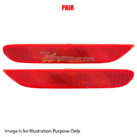 Pair Bar Reflector LH-RH Rear For NISSAN/DATSUN PATHFINDER R52 SER1 5N1, SER2