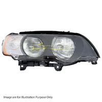 Head Lamp Right Hand 1/4 Amber Emark Certified Aftermarket For BMW X5 E53 SER1