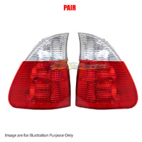 Pair New Tail Lamp Left-Right Hand White/Red For BMW X5 10/03-03/07 E53 SER2