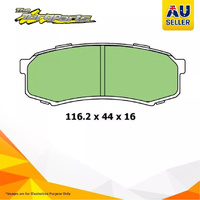 Protex Rear Brake Pads For MITSUBISHI SIGMA GT 2.0 litre 4G637 l4 8V SOHC