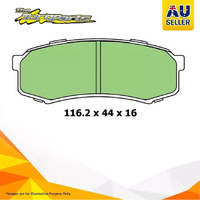 Protex Brake Pad Set For TOYOTA LANDCRUISER PRADO TZ KDJ121R 3.0l 1KDFTV l4 16V