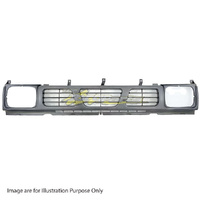 One New Grille Black Suit For NISSAN/DATSUN NAVARA UTE D21