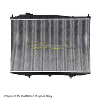 Radiator Aluminum 1Row 26MM Inlet RH Outlet LH For NISSAN/DATSUN NAVARA UTE D22