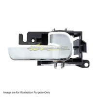 Door Handle Inner RH Front=Rear Black/Chrome For NISSAN/DATSUN NAVARA UTE DM40