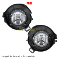 Pair New Fog Lamp Left-Right Hand Suit For NISSAN/DATSUN NAVARA UTE DM40T, DM40