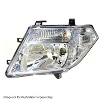Head Lamp Left No Xenon W/Motor For NISSAN/DATSUN NAVARA UTE DM40 VSKCVN/CAND40A