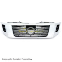 Grille Grey/Silver For NISSAN/DATSUN NAVARA UTE 03/15-11/17 D23 MNTCB2D/4D23A