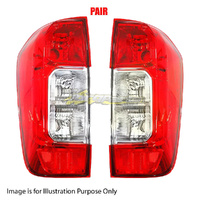 Pair Tail Lamp L-R Not For Tray DEPO No LED Ute For NISSAN/DATSUN NAVARA UTE D23