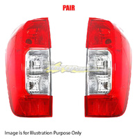 Pair Tail Lamp L-R Not For Tray Ute No LED TYC For NISSAN/DATSUN NAVARA UTE D23