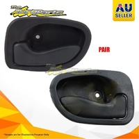 Pair Door Handle Inner Front=Rear Left-Right For Hyundai Excel X3 3,5Door