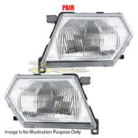 Pair Head Lamp LH-RH Electric For NISSAN/DATSUN PATROL GU1/TY61,Y61