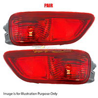 Pair Bar Reflector LH-RH Rear For NISSAN/DATSUN PATROL Y62 WAGON JN1TANY62A00,01