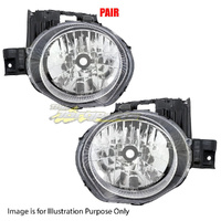 Pair Head Lamp LH-RH Sit Below Side Grille For NISSAN/DATSUN F15 ST/ST-S/TI-S