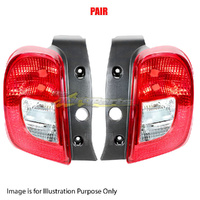 Pair New Tail Lamp LH-RH ST No LED For NISSAN/DATSUN MICRA K13 BADGE ON GRILLE