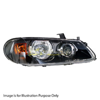 Head Lamp Right Black Reflector For NISSAN/DATSUN PULSAR 08/02-08/05 N16 HATCH