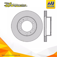 Protex Pair Front Rotor For TOYOTA HILUX SR KUN16R 3.0 litre 1KDFTV l4 16V DOHC