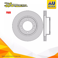 Pair Protex Front Rotor For TOYOTA HILUX VIGO EXTRA CAB KUN26R 3.0L 1KDFTV l4