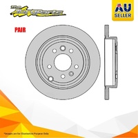 Pair Protex Rear Rotor For FORD FAIRLANE GHIA BA (4 Door Sedan) 4.0ltr BARRA 182