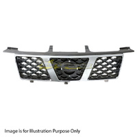 Grille Black/Chrome For NISSAN/DATSUN XTRAIL 11/03-09/07 T30 SER2 JN1BNTA30A