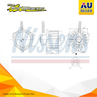 New Nissens AC Heater Fan Blower Motor For SUZUKI GRAND VITARA 05-15 12V