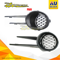 Fog Lamp Cover Left-Right Black No Fog Light Hole For Ford Falcon BF2 UTE/WAGON