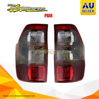 Pair New Tail Lamp Left-Right Hand Black Suit For Ford Ranger Ute PX WILDTRAK