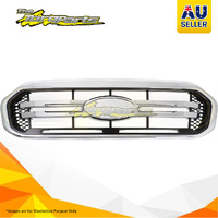 Grille Black/Chrome For Ford Ranger Ute 06/18-10/20 PX XL/XLS/XLT