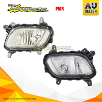New Pair Fog Lamp Left-Right For Hyundai Iload/Imax TQ 2Horizontal Bar On Grille