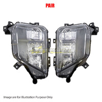 Pair New Fog Lamp Left-Right Suit For MITSUBISHI TRITON MR GLS/GLX-R/GSR SQUARE
